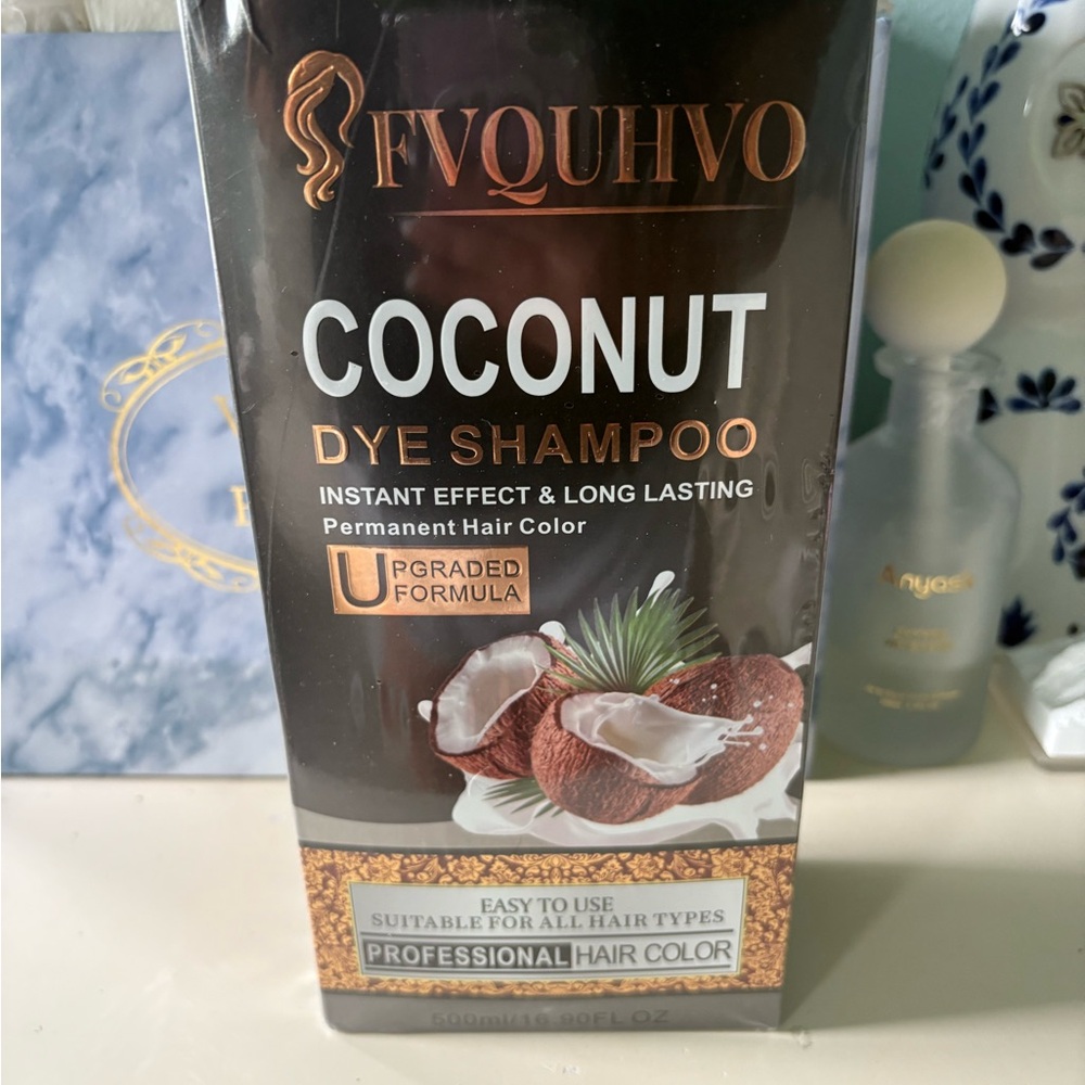 FVQUHVO Coconut Dye Shampoo